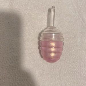Baby pink not used safe honey keychain lipgloss